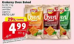 Prim Market Krakersy Oven Baked warzywa, pomidor, papryka oferta