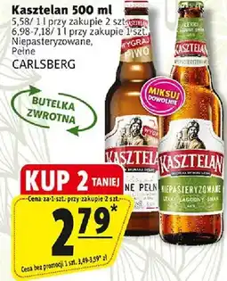 Prim Market Piwo Kasztelan 500 ml Niepasteryzowane, Pełne oferta