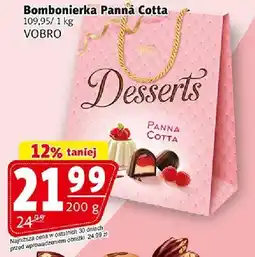 Prim Market Bombonierka Pannà Cotta Desserts oferta