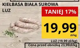 Supeco Kiełbasa biała surowa luz oferta