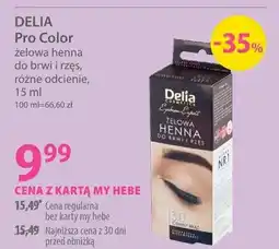 Hebe Żelowa henna do brwi i rzęs Pro Color, różne odcienie oferta