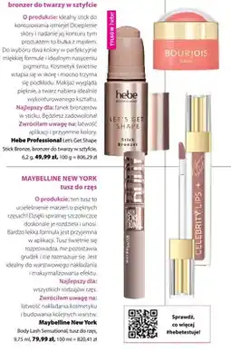 Hebe Pomadka matowa w płynie Celebrity Lips 03N oferta