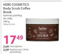 Hebe Kawowy peeling do ciała Body Scrub Coffee Break oferta