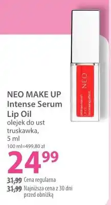 Hebe Olejek do ust truskawka Intense Serum Lip Oil oferta