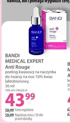 Hebe Peeling kwasowy na naczynka do twarzy na noc 10% kwas laktobionowy Anti Rouge oferta