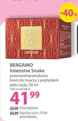 Hebe Przeciwzmarszczkowy krem do twarzy z peptydami anti wrza Intensive Snake oferta
