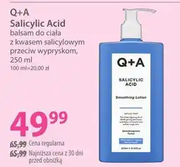 Hebe Salicylic Acid balsam do ciała z kwasem salicylowym przeciw wypryskom oferta