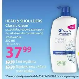 Hebe Przeciwłupieżowy szampon do włosów do codziennego stosowania Classic Clean oferta