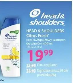 Hebe Przeciwłupieżowy szampon Head & Shoulders Citrus Fresh oferta