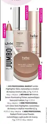 Hebe Sypki puder rozświetlający Radiant Finish Loose Powder oferta