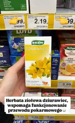 Dino Herbata ziołowa dziurawiec oferta