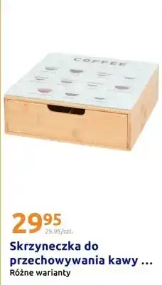 Action Skrzyneczka do przechowywania kawy, różne warianty oferta