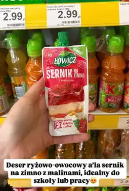 Dino Deser a'la sernik na zimno z malinami oferta