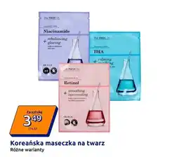 Action Koreańska maseczka na twarz, różne warianty oferta