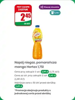 Dino Napój niegazowany pomarańcza mango oferta