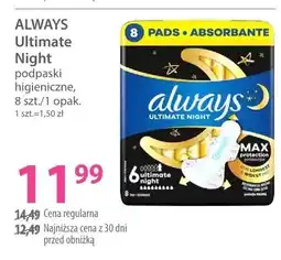 Hebe Podpaski higieniczne Ultimate Night, 8 szt./1 opak oferta