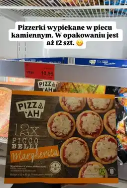 ALDI Pizzerki Picco Belli Margherita wypiekane w piecu kamiennym oferta