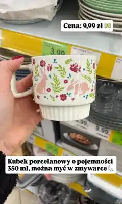 Dino Kubek porcelanowy oferta