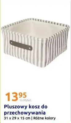 Action Pluszowy kosz do przechowywania 31x29x15 cm, różne kolory oferta