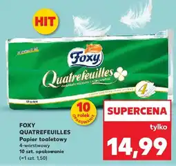 Kaufland Papier toaletowy 4-warstwowy Quatrefeuilles 10 rolek oferta
