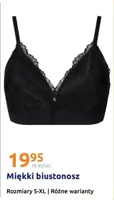 Action Miękki biustonosz, różne warianty oferta