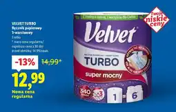 Lidl Ręcznik papierowy 3-warstwowy, 1 rolka Turbo oferta