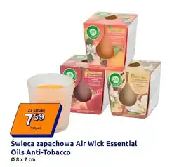 Action Świeca zapachowa Essential Oils Anti-Tobacco Ø 8 x 7cm oferta
