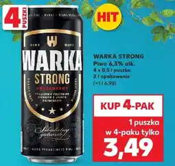 Kaufland Piwo Strong oferta