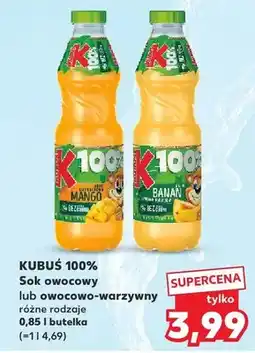 Kaufland Sok owocowy różne rodzaje oferta