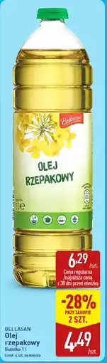 ALDI BELLASAN Olej rzepakowy oferta