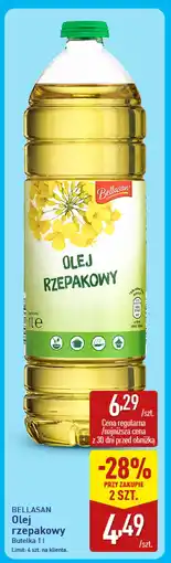 ALDI Olej rzepakowy BELLASAN oferta