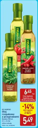 ALDI KUJAWSKI Olej rzepakowy z przyprawami oferta