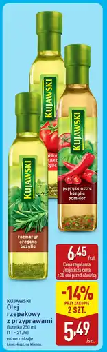 ALDI Olej rzepakowy z przyprawami KUJAWSKI oferta