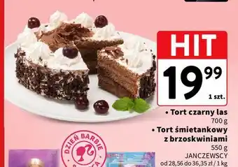 Intermarche Tort śmietankowy z brzoskwiniami Janczewscy oferta