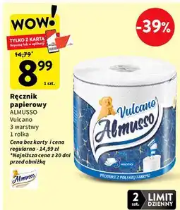 Intermarche Ręcznik papierowy vulcano Almusso oferta