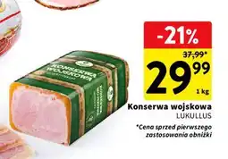 Intermarche Konserwa wojskowa Lukullus oferta