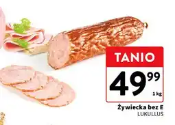Intermarche Kiełbasa żywiecka bez e Lukullus oferta