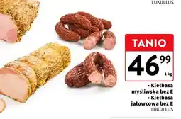 Intermarche Kiełbasa jałowcowa bez e Lukullus oferta