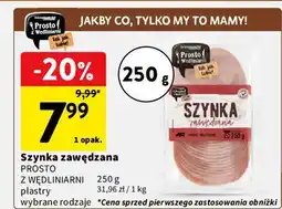 Intermarche Szynka zawędzana Intermarche Prosto Z Wędliniarni oferta