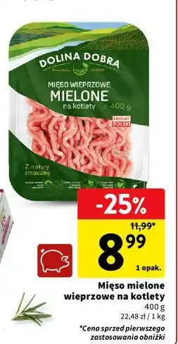 Intermarche Mięso mielone wieprzowe Dolina Dobra oferta
