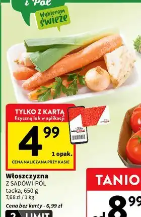 Intermarche Włoszczyzna Z Sadów I Pól oferta