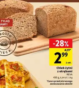 Intermarche Chleb żytni z otrębami Reva oferta