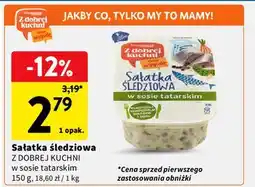 Intermarche Sałatka śledziowa w sosie tatarskim Z Dobrej Kuchni oferta