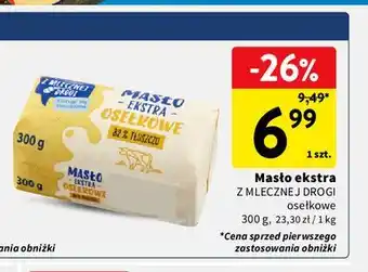 Intermarche Masło ekstra osełkowe Z Mlecznej Drogi oferta