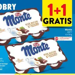 Intermarche Deser mleczno-czekoladowy z orzechami Zott Monte oferta