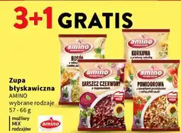 Intermarche Zupa pomidorowa z kawałkami pomidorów i natką pietruszki Amino oferta