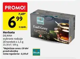 Intermarche Herbata Dilmah Earl Grey oferta