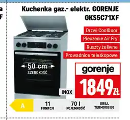 Neopunkt Kuchenka gazowo-elektryczna Gorenje oferta
