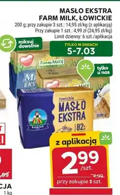 Stokrotka Masło ekstra łowickie oferta