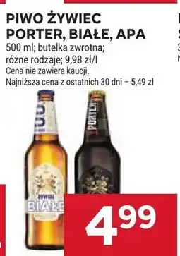 Stokrotka Piwo Żywiec Porter, Białe, APA oferta